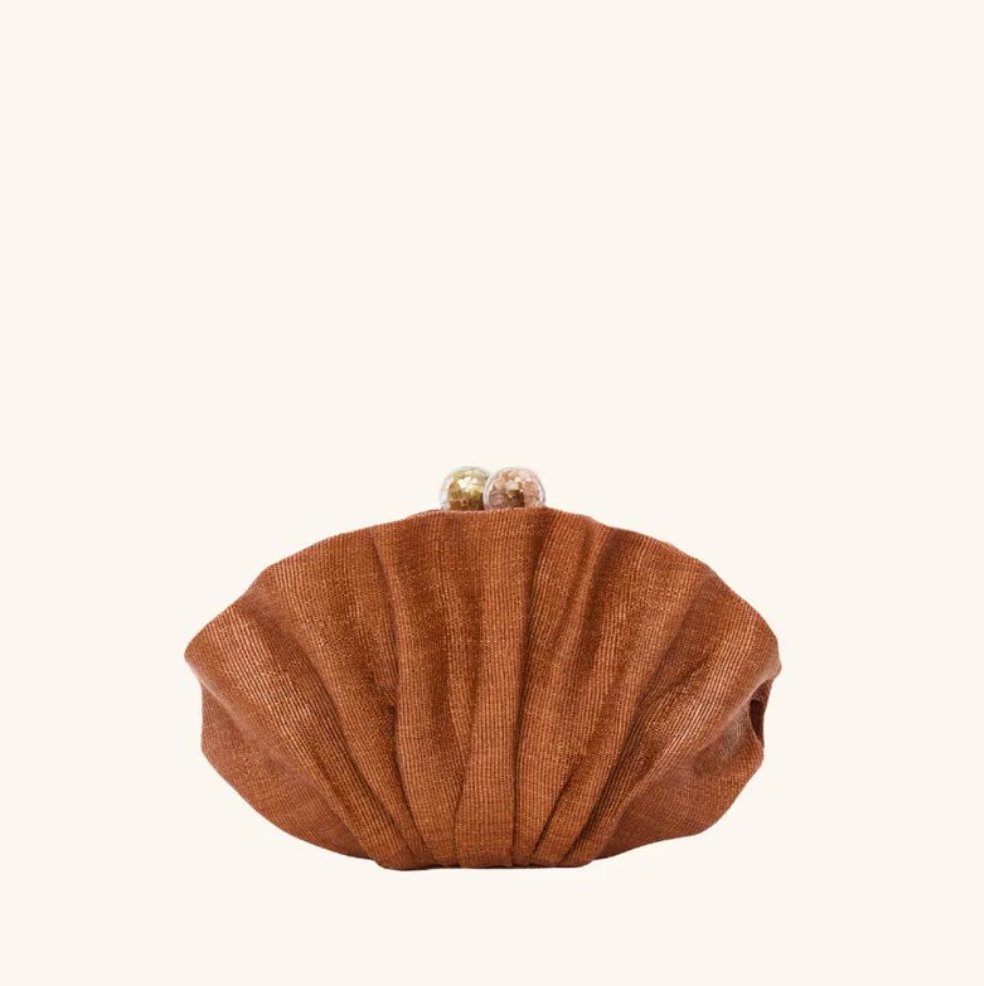 The Origami Scallop Clutch