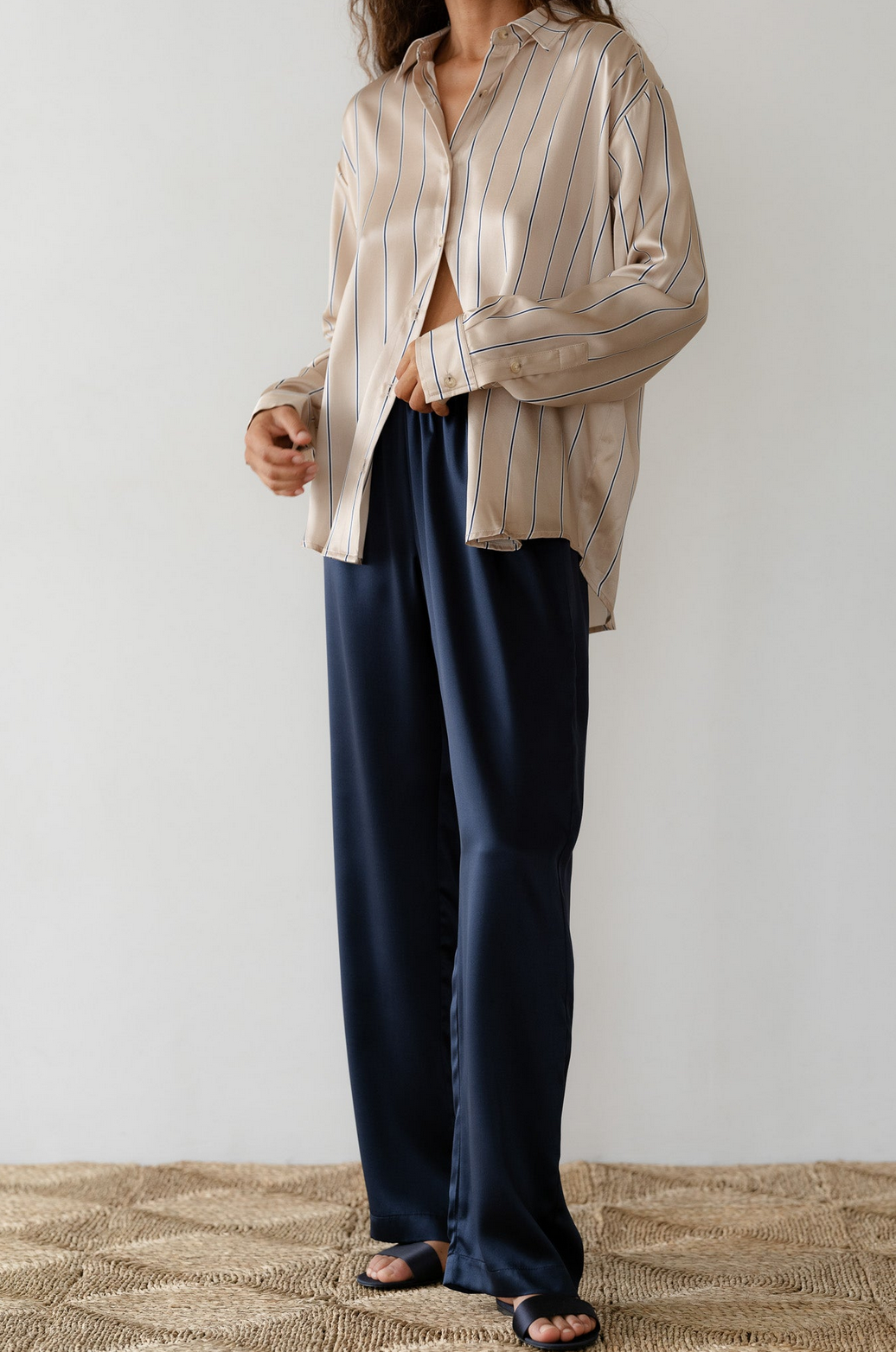 The Simple Silk Pant