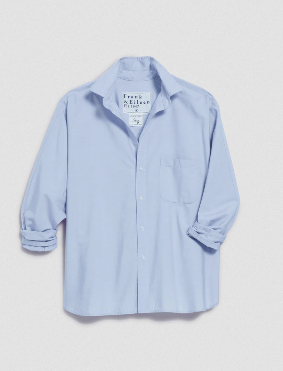 Oona Button Up French Blue