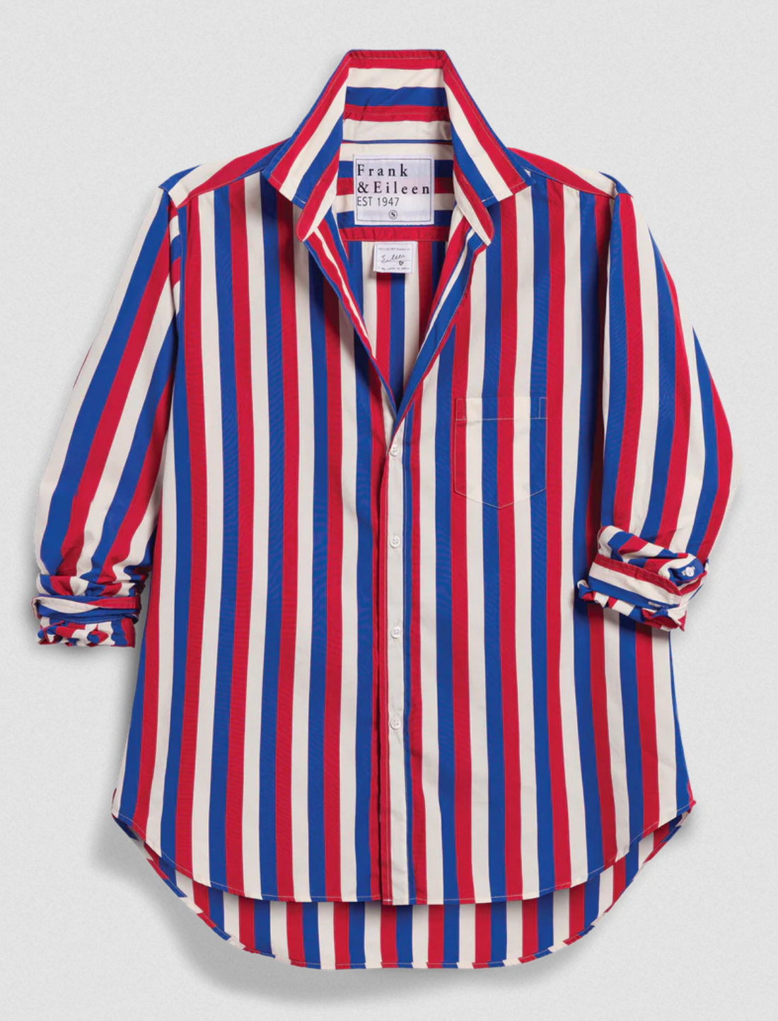 Eileen Superluxe Striped Button Down