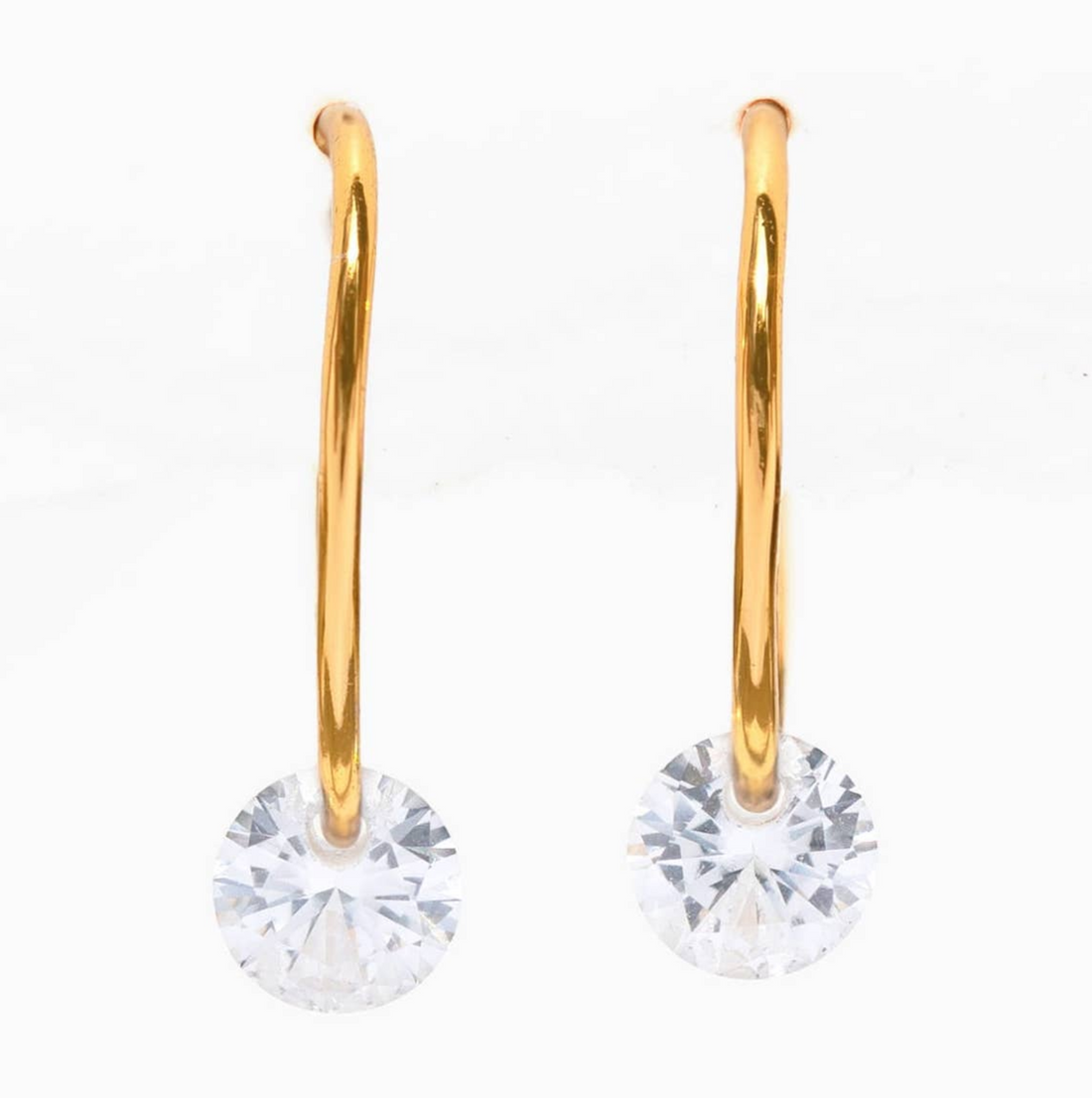 Endless Dewdrop Hoops