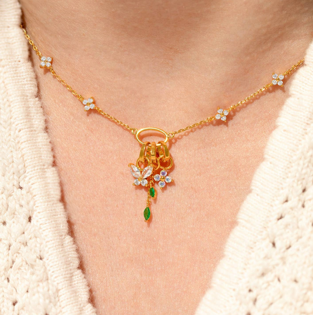 Garden Shimmer Necklace