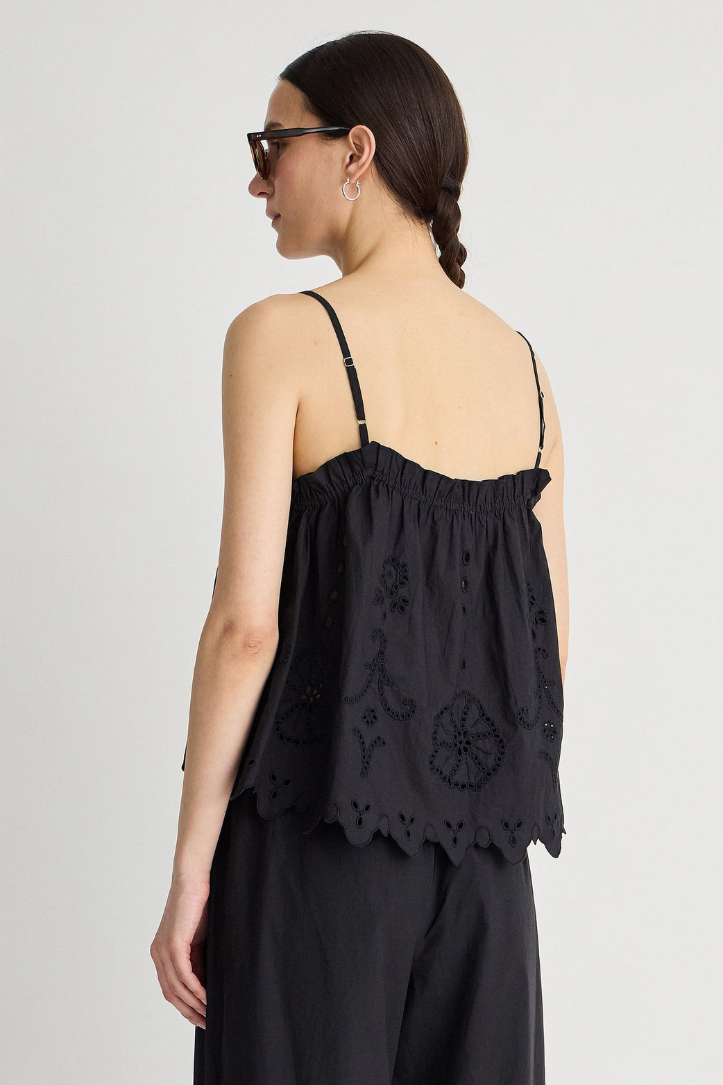 Embroidered Cami Top