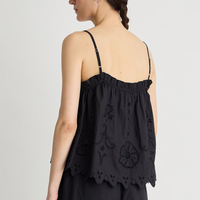 Embroidered Cami Top
