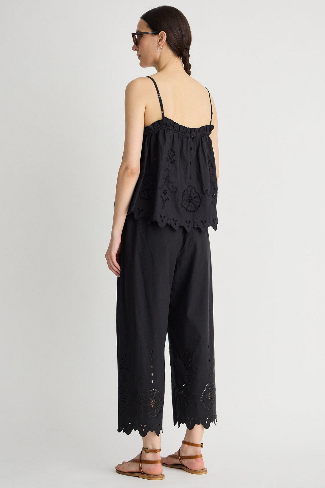 Embroidered Kari Pant
