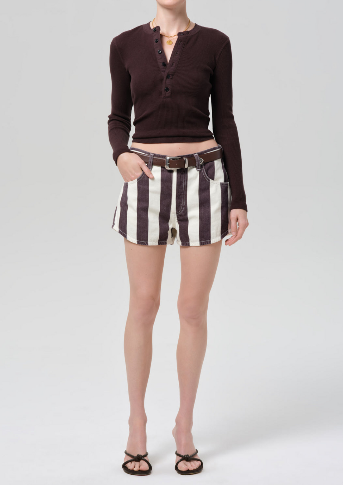 Abita Stripe Short