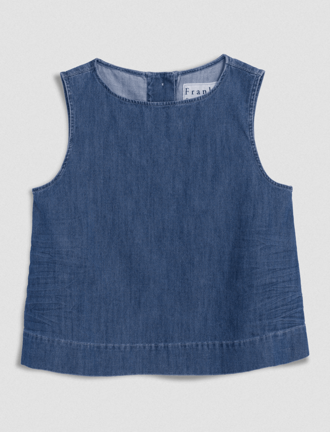 Shelly Denim Tank Indigo