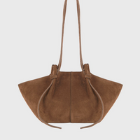 Mochi Suede Bag Cognac