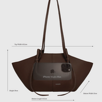 Mochi Suede Bag Cognac