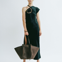 XL Mochi Rafia Bag Fudge