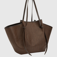 XL Mochi Rafia Bag Fudge