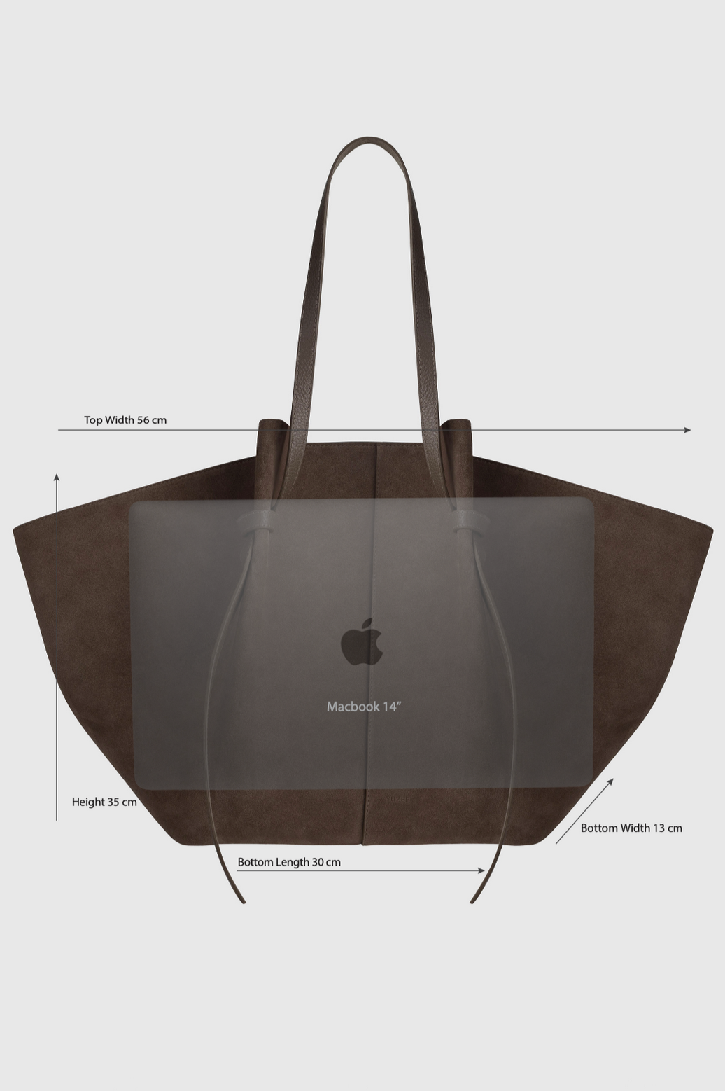 XL Mochi Rafia Bag Fudge