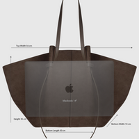 XL Mochi Rafia Bag Fudge