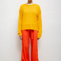 James Oversized Crewneck Marigold