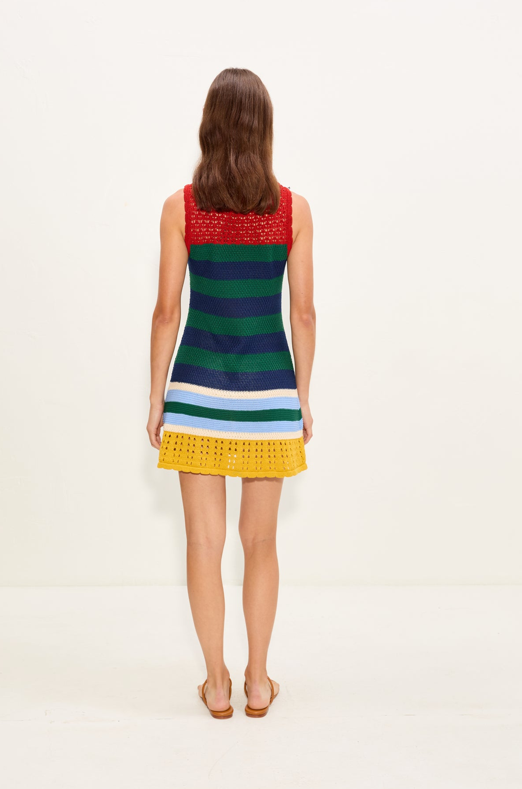 Yvonne Stripe Knit Dress