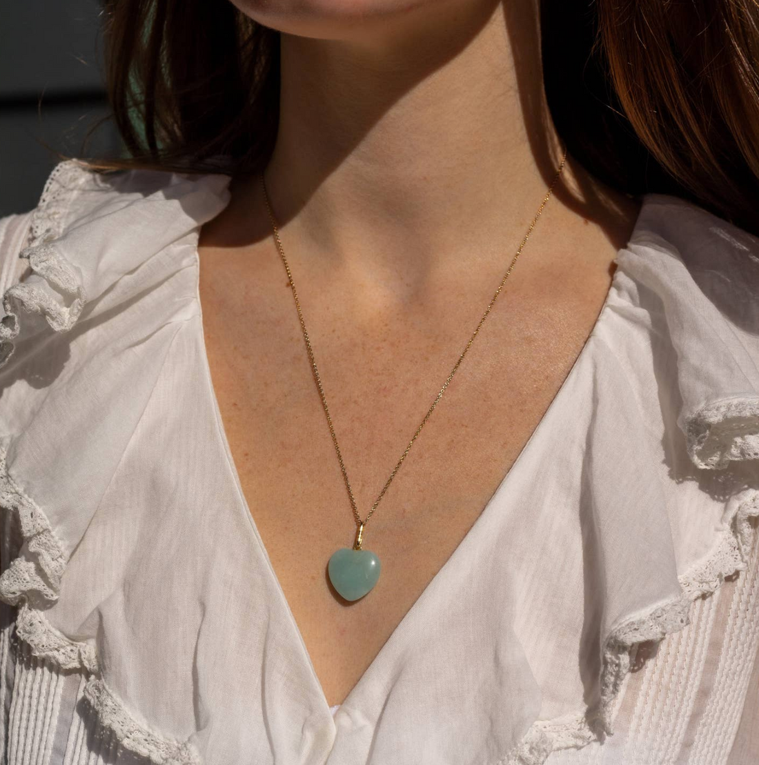 Gemma Amazonite Charm