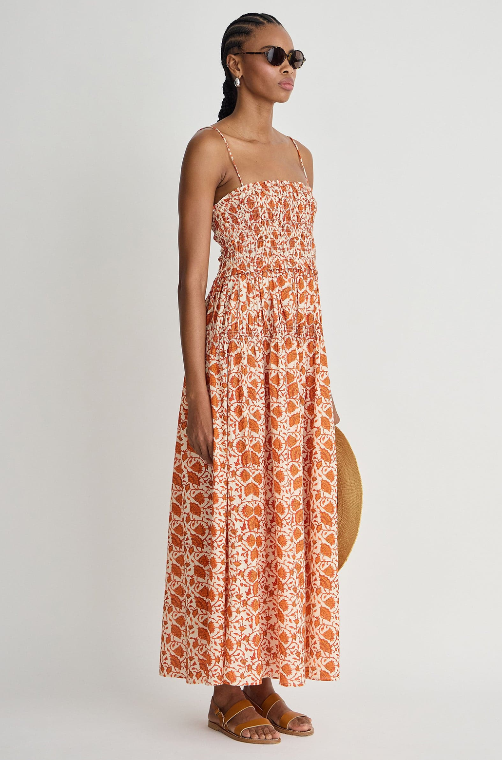 Laloux Smocked Maxi