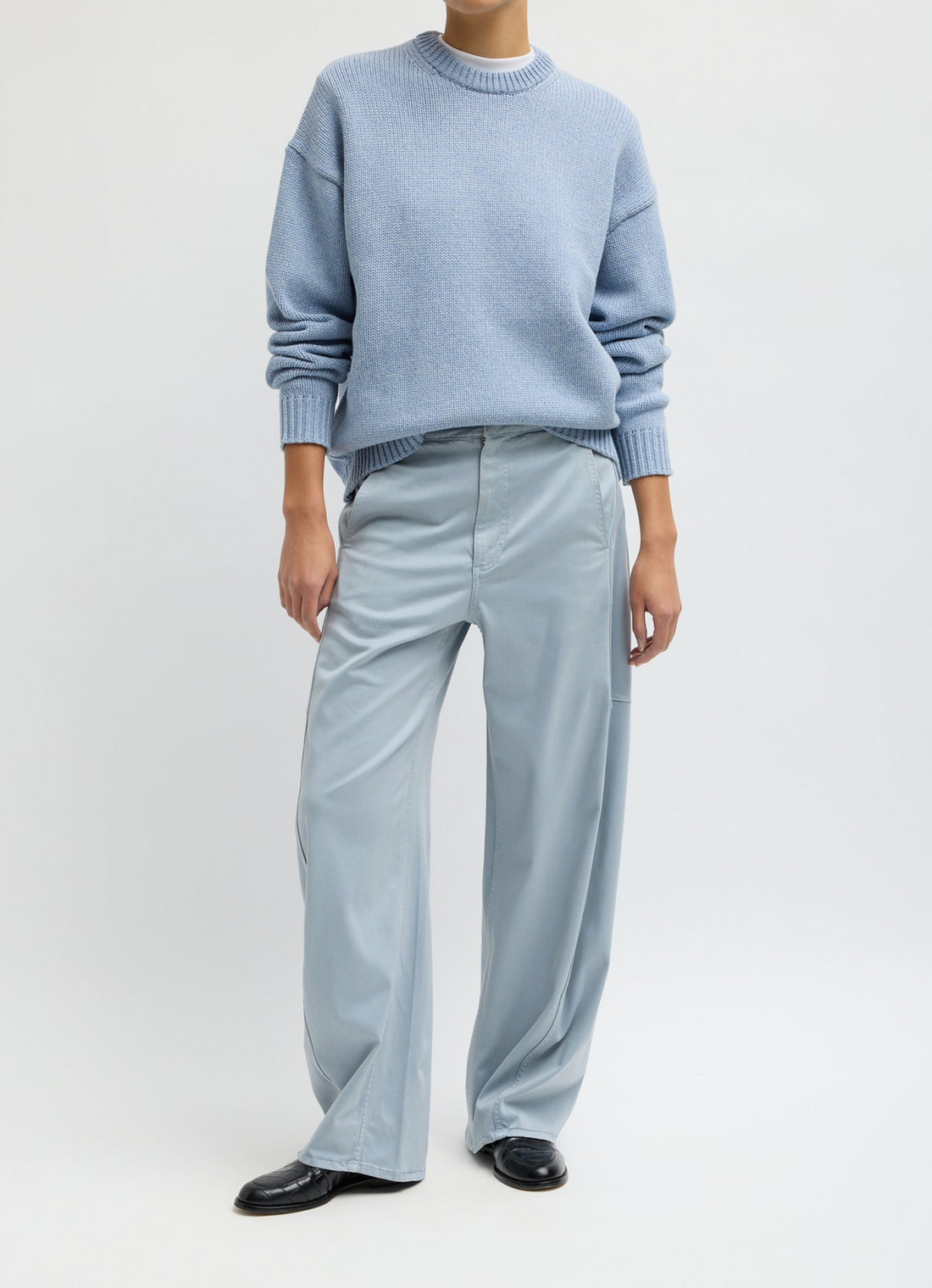 Twill Sid Pant Cool Slate