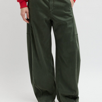 Twill Sid Pant Army Green