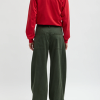 Twill Sid Pant Army Green
