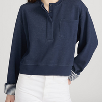 The Stripe Cuff Sweatshirt