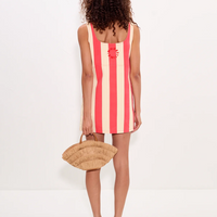 Sahara Striped Denim Dress