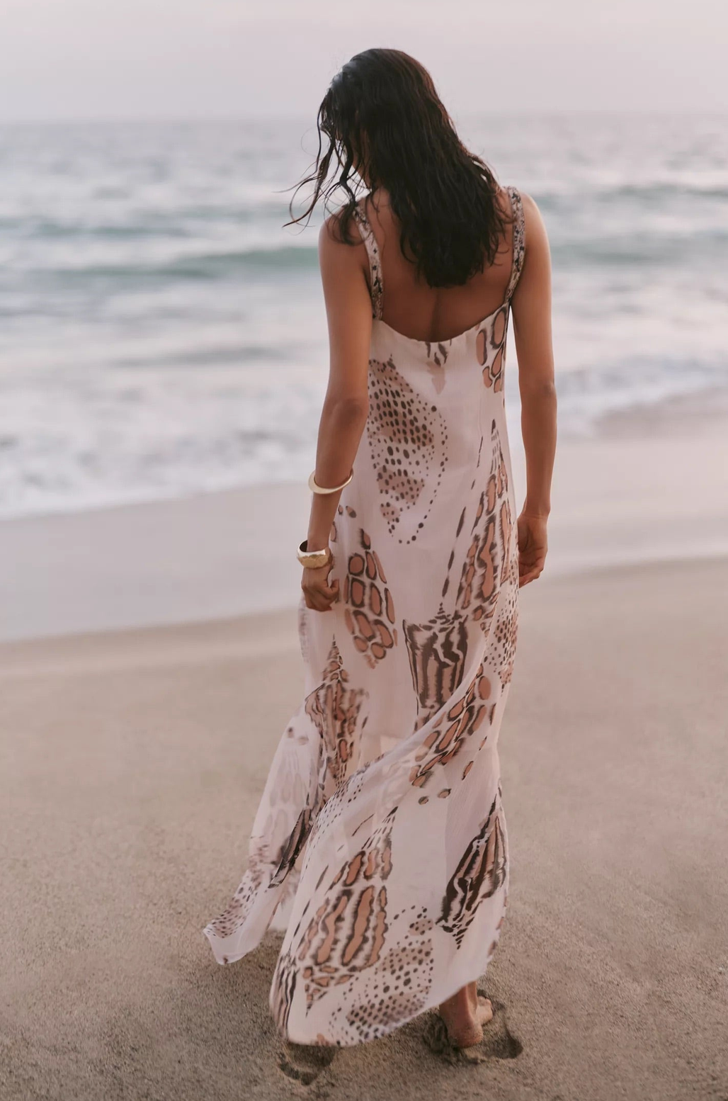 Celeste Dress Ikat Shells