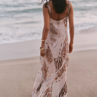 Celeste Dress Ikat Shells