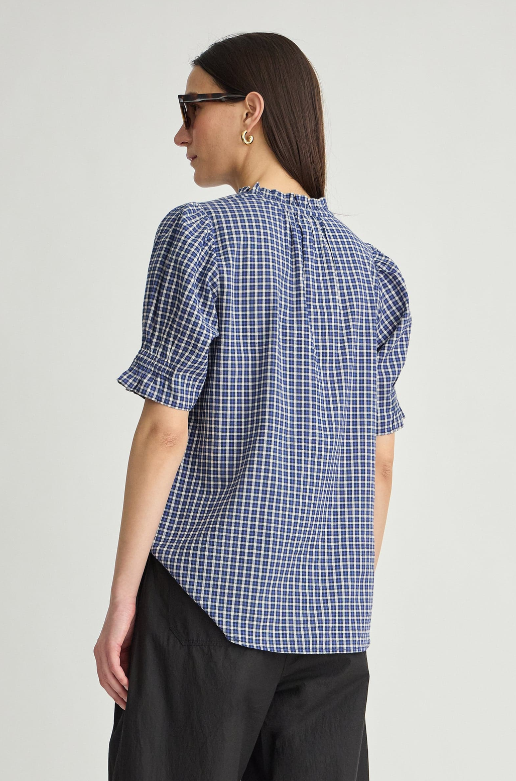 Los Altos Plaid Top
