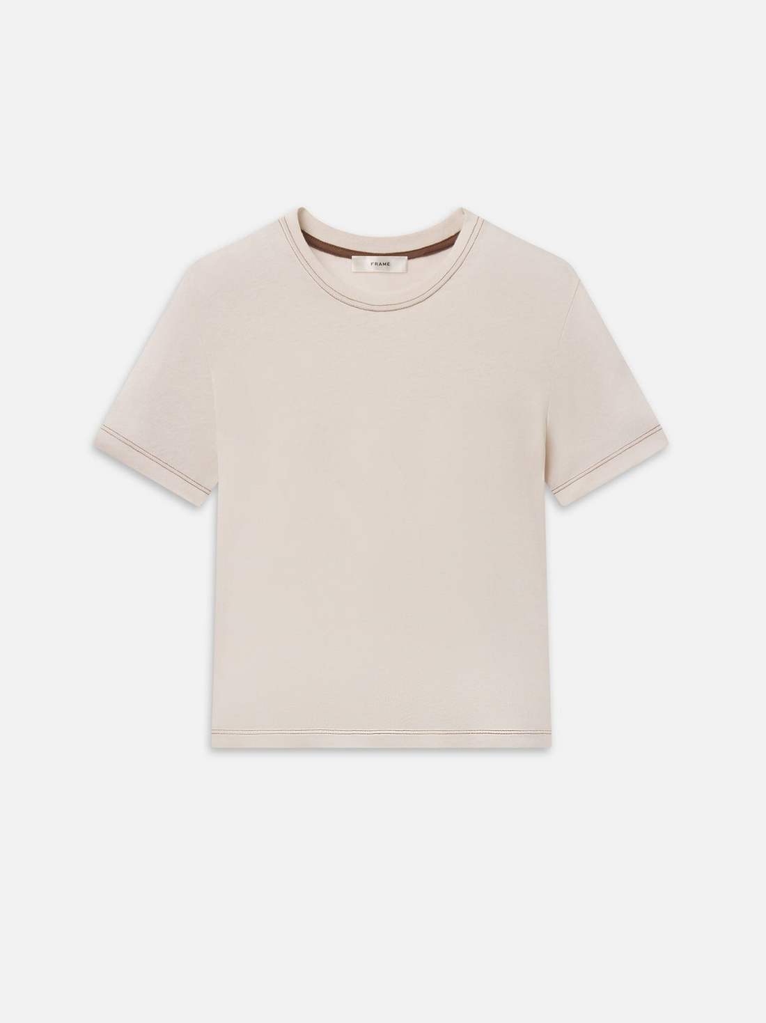 The Contrast Stitch Baby Tee