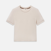 The Contrast Stitch Baby Tee