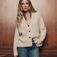 The Cashmere Cable Lodge Cardigan