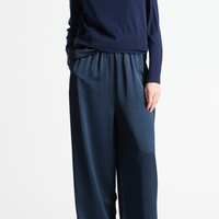 Elodie Layered Crewneck Midnight