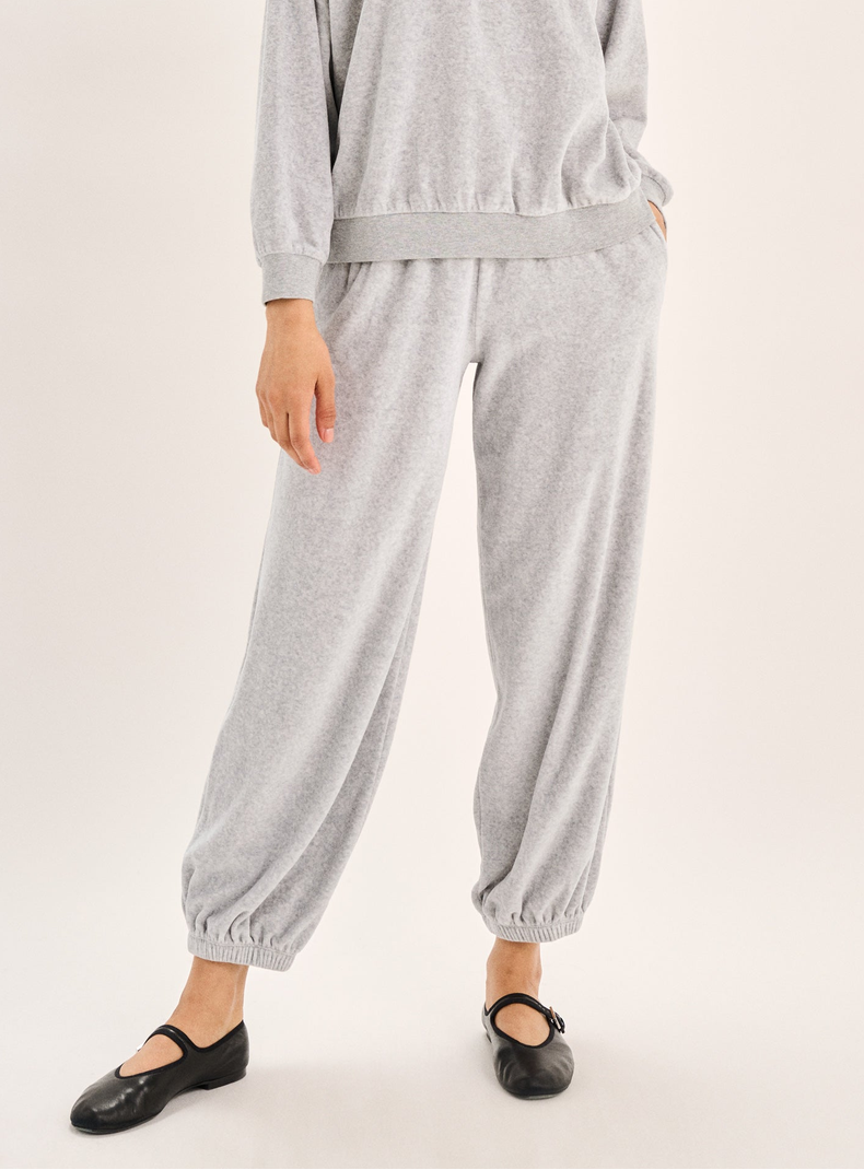 Paxos Velour Pant Grey