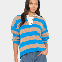Braxton Sweater Cobalt Sand