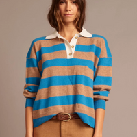 Braxton Sweater Cobalt Sand