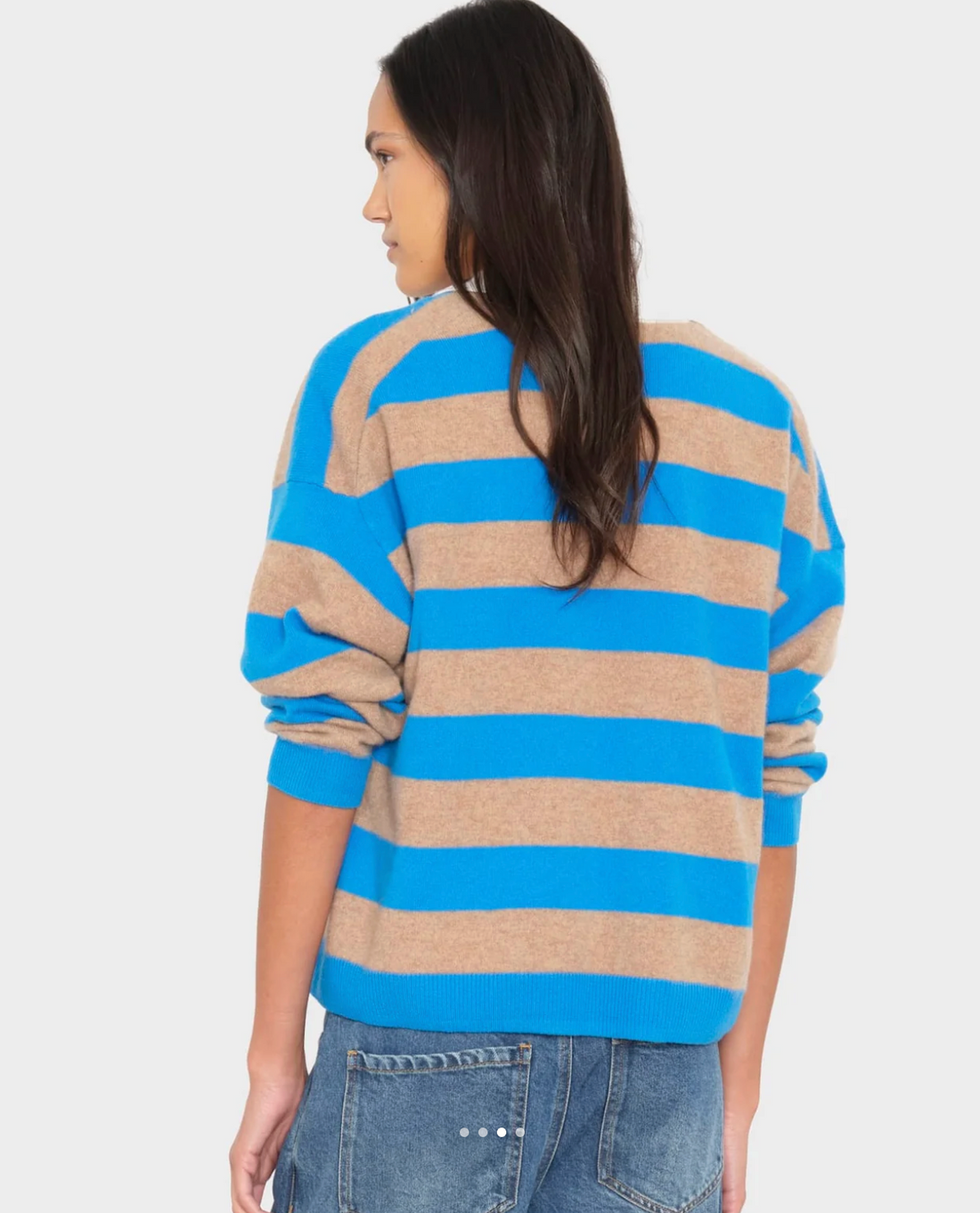 Braxton Sweater Cobalt Sand