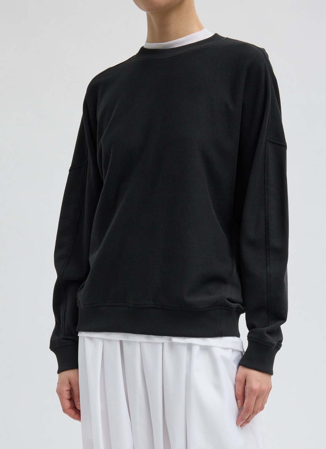 Light Weight Sweatshirting Crewneck
