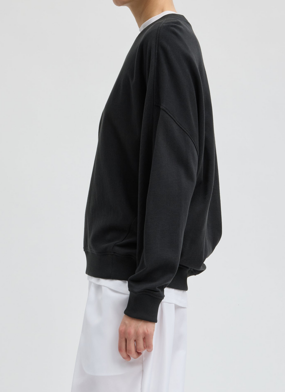 Light Weight Sweatshirting Crewneck