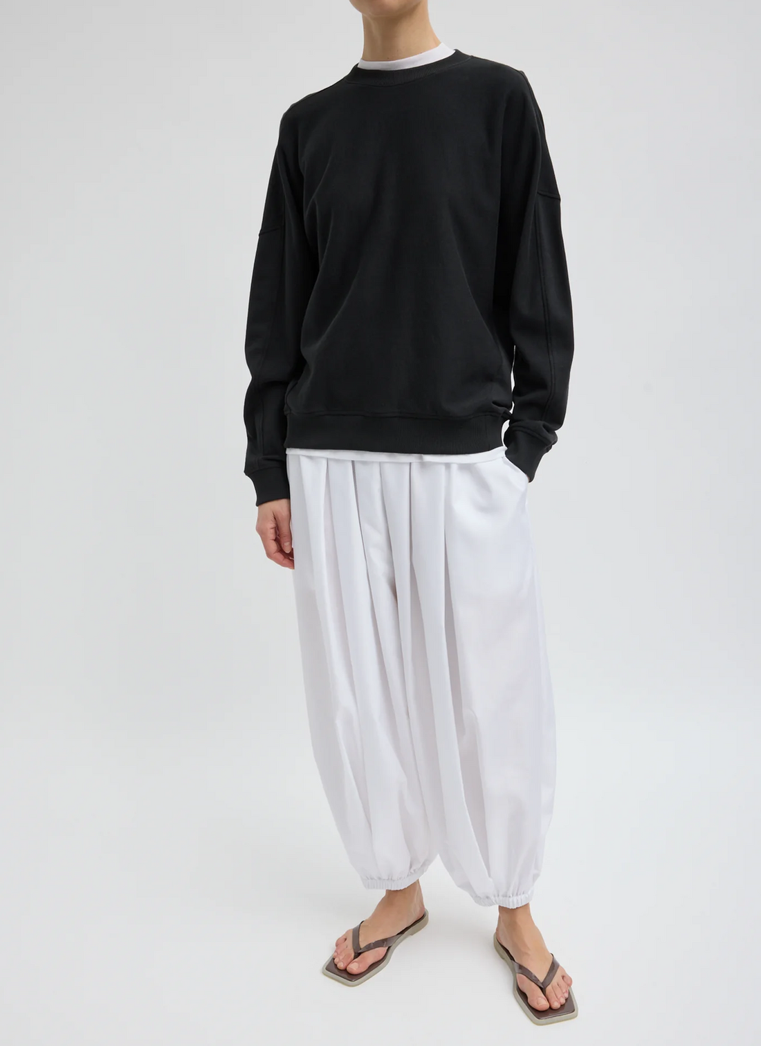 Light Weight Sweatshirting Crewneck