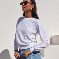 Jersey Raglan Sweatshirt Tee