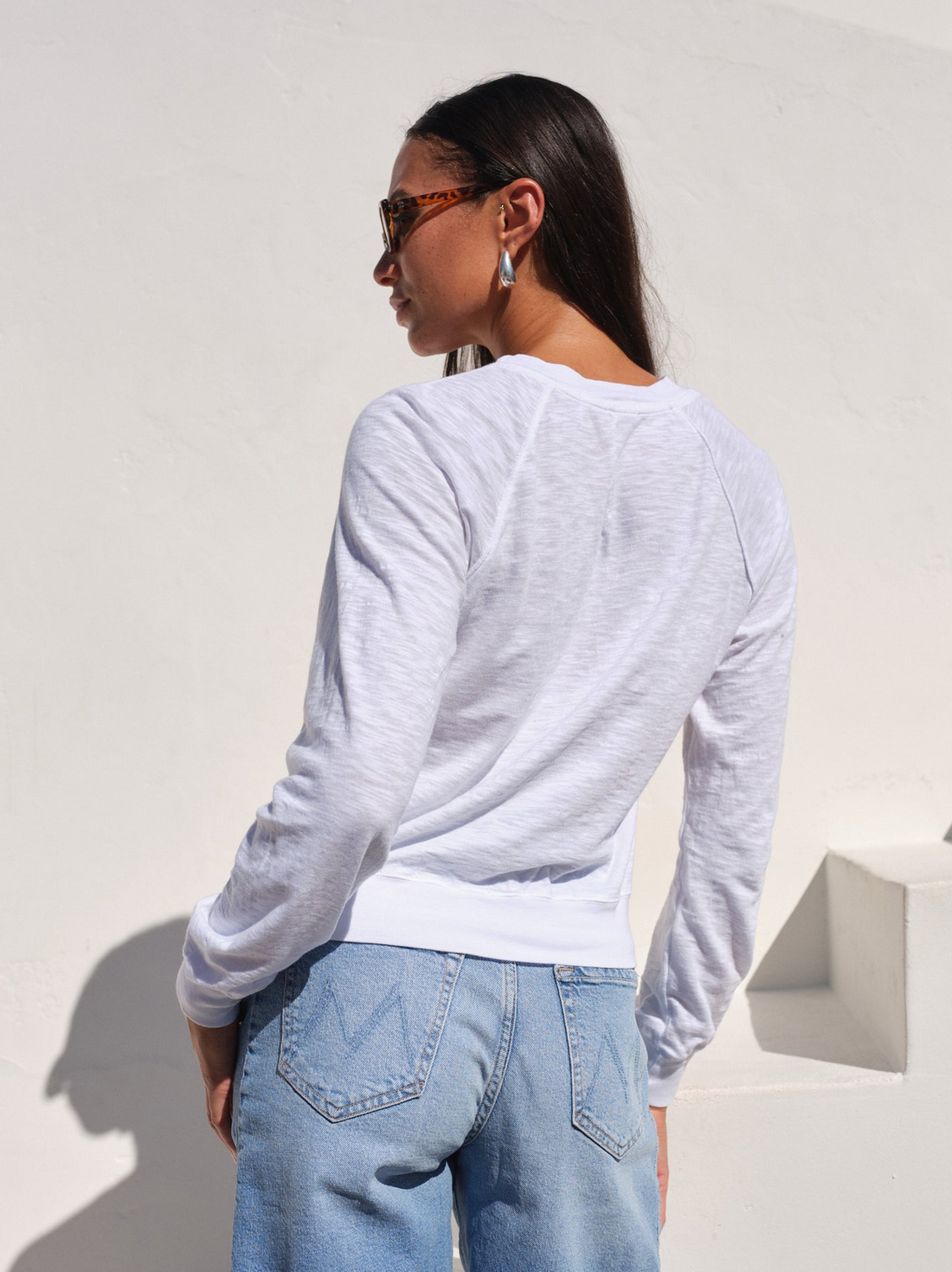 Jersey Raglan Sweatshirt Tee
