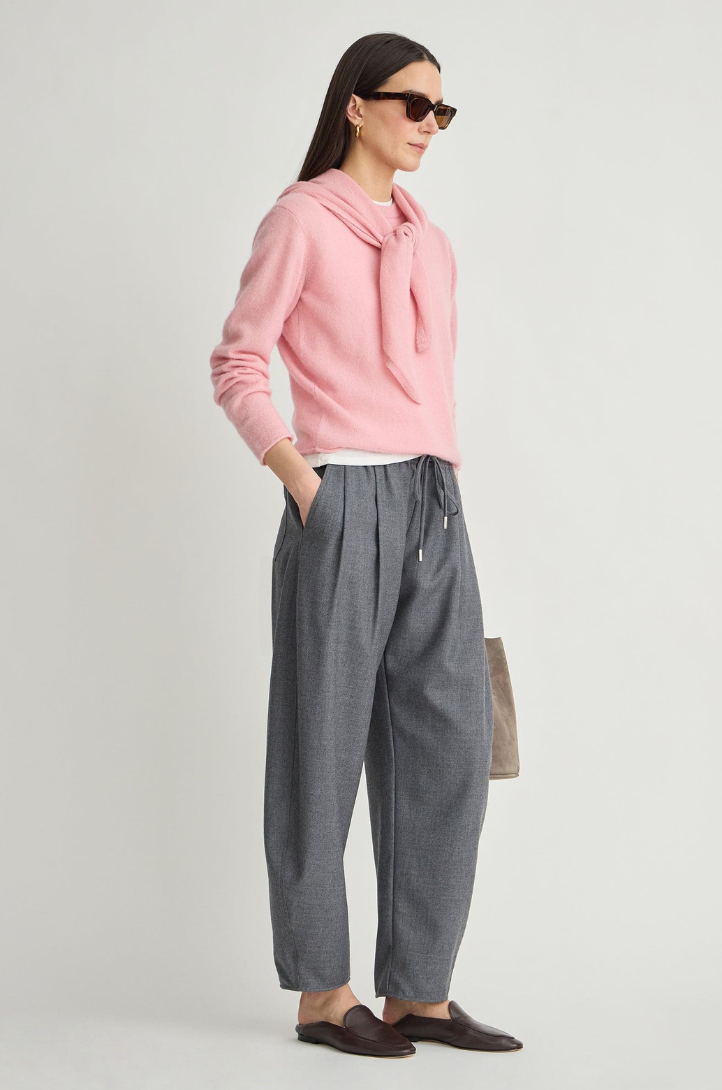 Everyday Pull-On Pant Grey