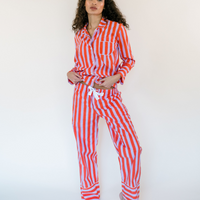Leighton Striped Pajama Set