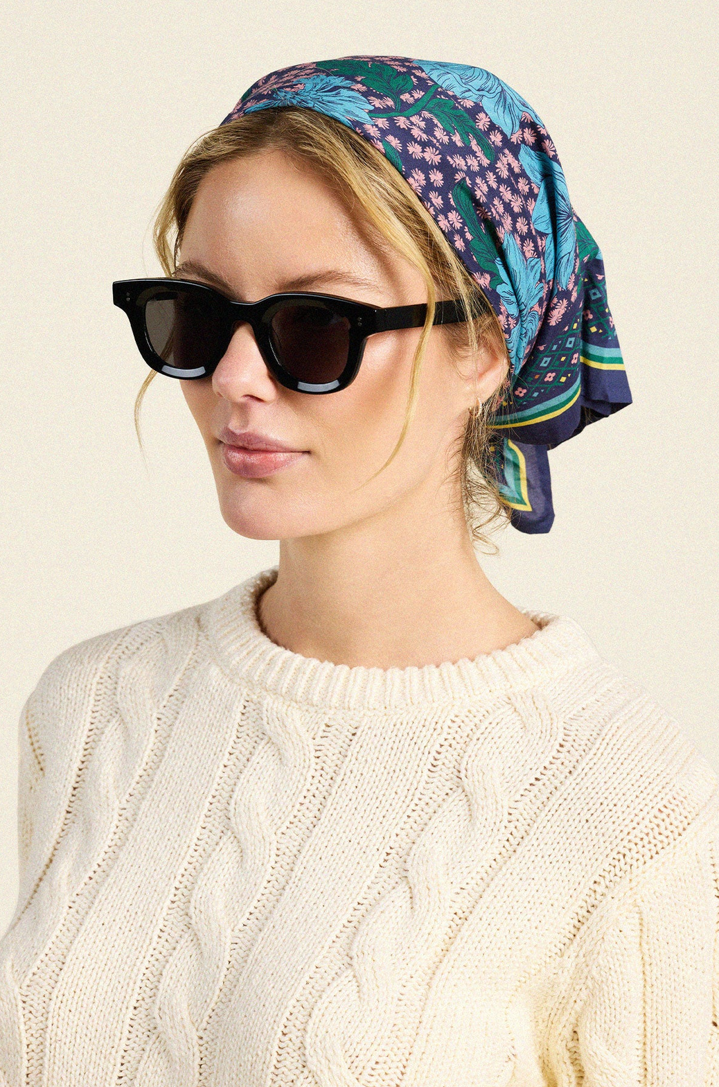 Charlotte Midnight Trellis Scarf
