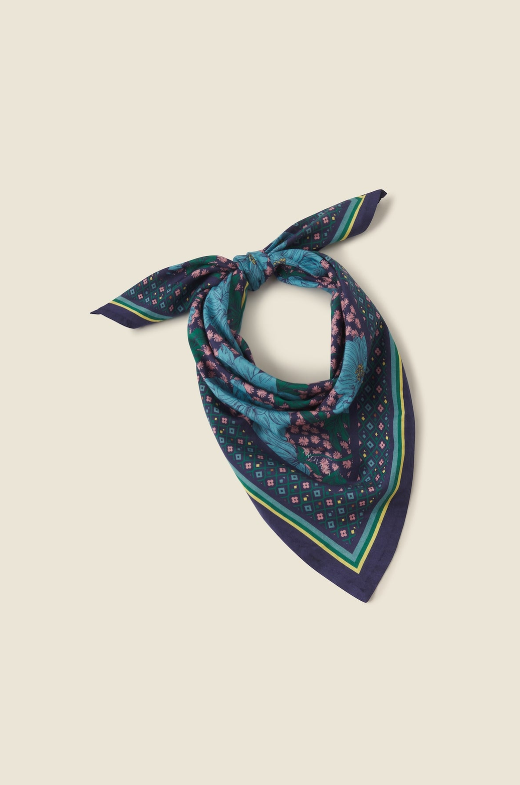 Charlotte Midnight Trellis Scarf