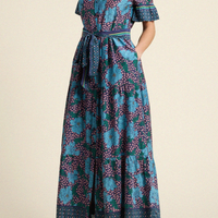 Martine Midnight Trellis Dress