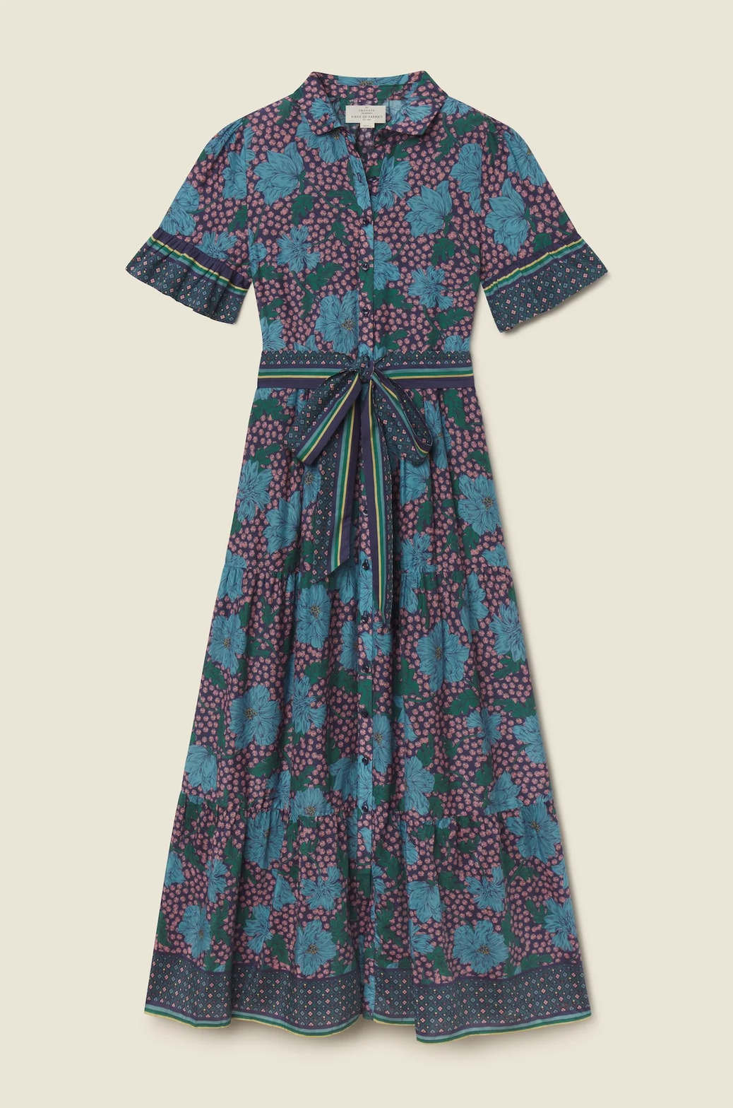 Martine Midnight Trellis Dress
