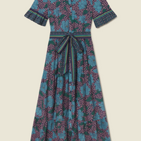 Martine Midnight Trellis Dress