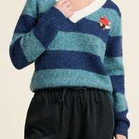 Chalet Indigo Stripe Sweater